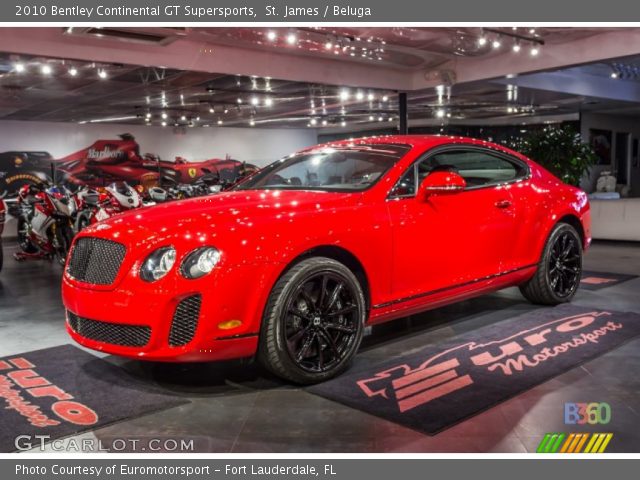 2010 Bentley Continental GT Supersports in St. James
