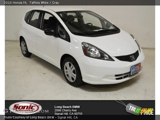 2010 Honda Fit  in Taffeta White