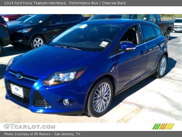 2014 Ford Focus Titanium Hatchback in Performance Blue