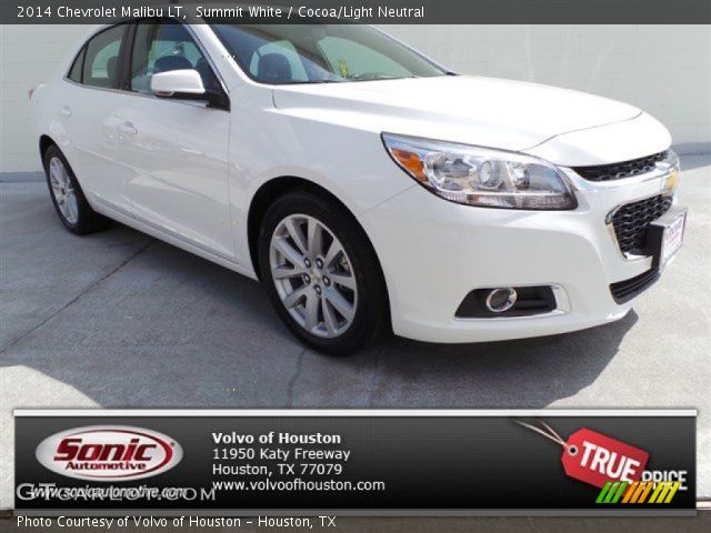 2014 Chevrolet Malibu LT in Summit White