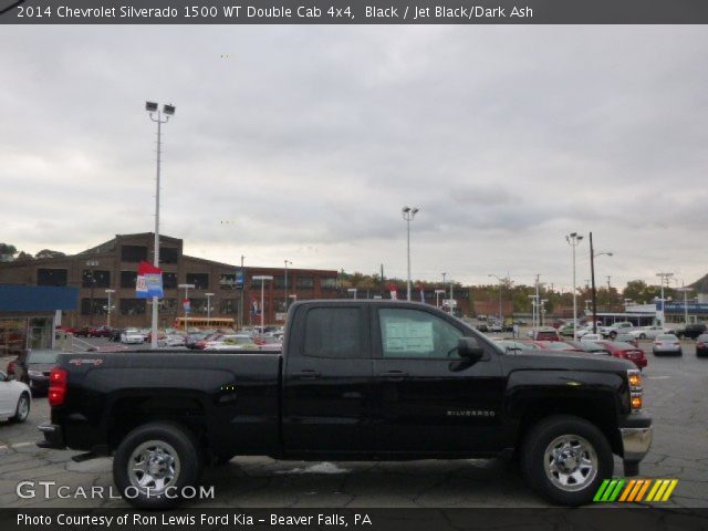 2014 Chevrolet Silverado 1500 WT Double Cab 4x4 in Black