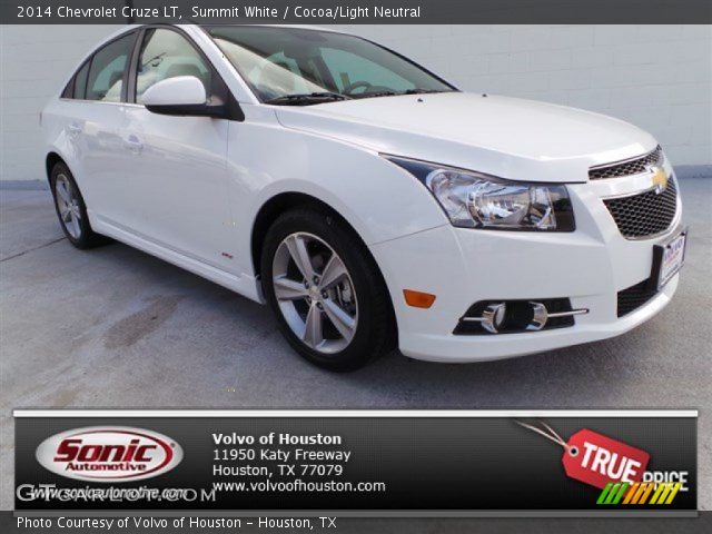 2014 Chevrolet Cruze LT in Summit White