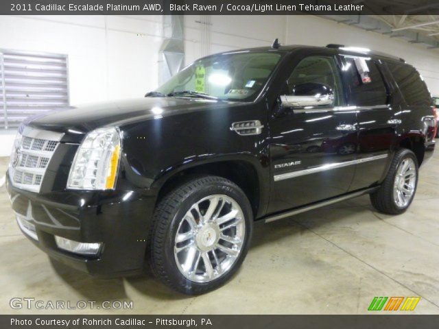 2011 Cadillac Escalade Platinum AWD in Black Raven