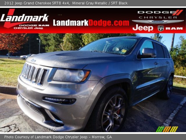 2012 Jeep Grand Cherokee SRT8 4x4 in Mineral Gray Metallic