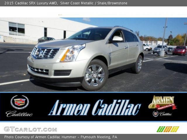 2015 Cadillac SRX Luxury AWD in Silver Coast Metallic