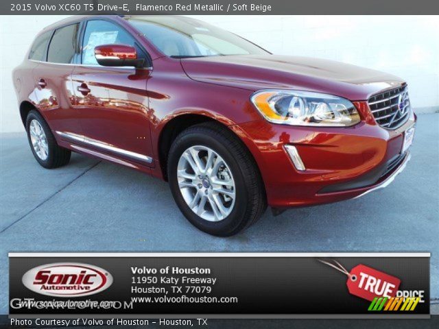 2015 Volvo XC60 T5 Drive-E in Flamenco Red Metallic