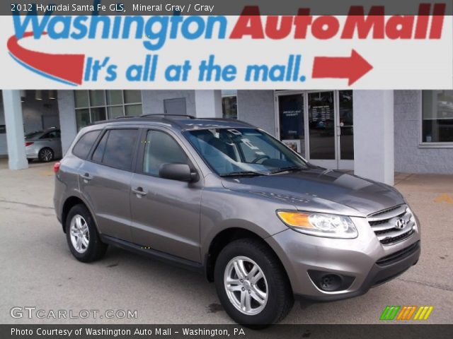 2012 Hyundai Santa Fe GLS in Mineral Gray