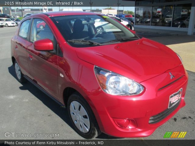 2015 Mitsubishi Mirage DE in Infrared