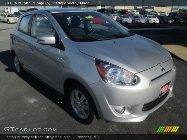 2015 Mitsubishi Mirage ES in Starlight Silver