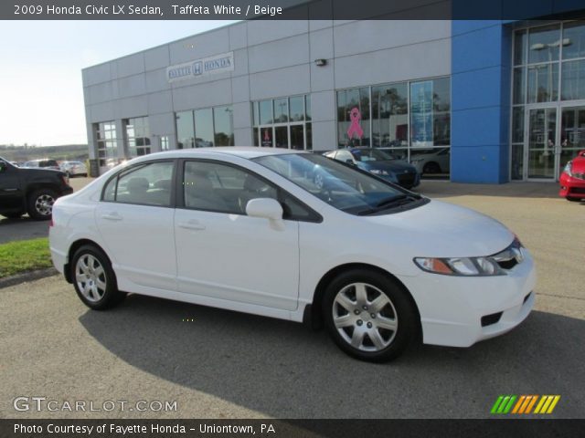 2009 Honda Civic LX Sedan in Taffeta White