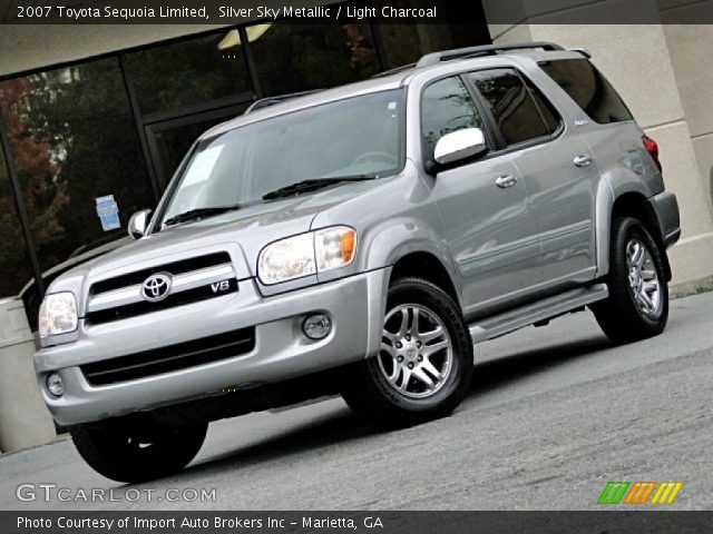 2007 Toyota Sequoia Limited in Silver Sky Metallic