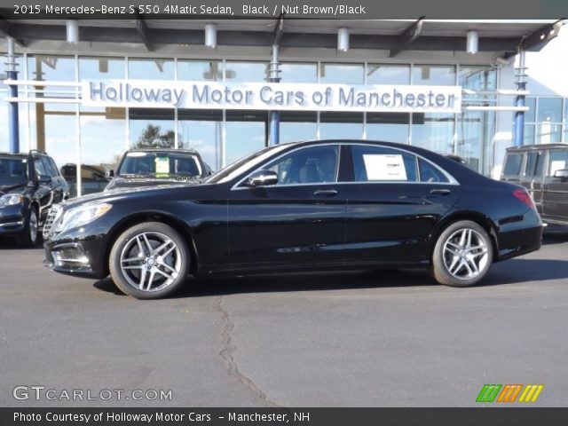 2015 Mercedes-Benz S 550 4Matic Sedan in Black