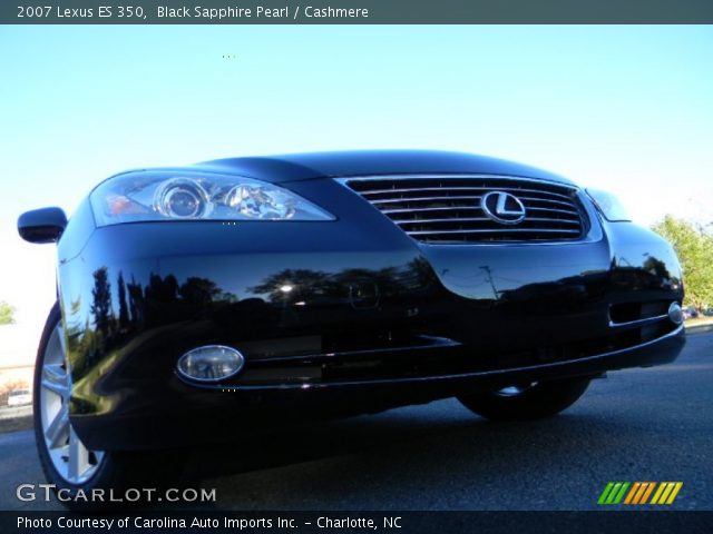 2007 Lexus ES 350 in Black Sapphire Pearl