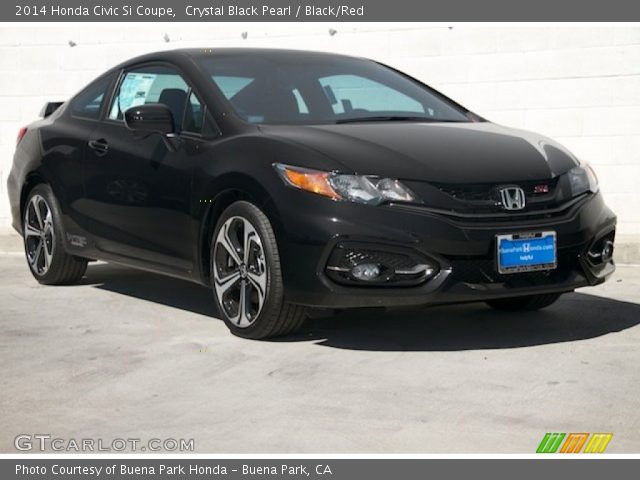 2014 Honda Civic Si Coupe in Crystal Black Pearl