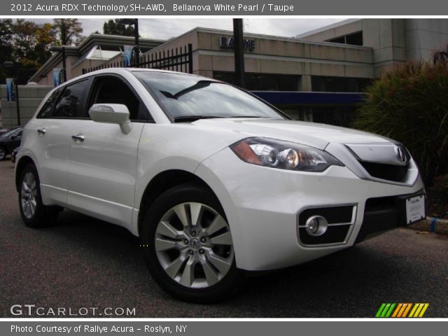 2012 Acura RDX Technology SH-AWD in Bellanova White Pearl
