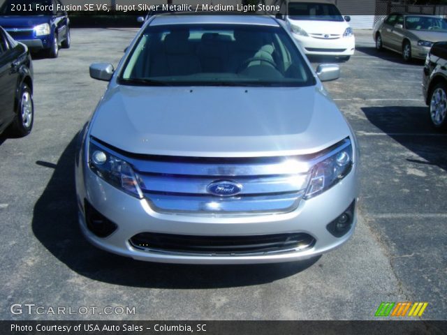 2011 Ford Fusion SE V6 in Ingot Silver Metallic
