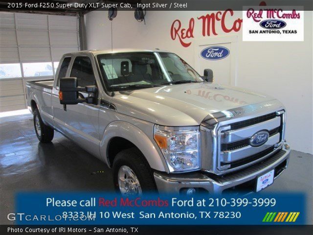 2015 Ford F250 Super Duty XLT Super Cab in Ingot Silver