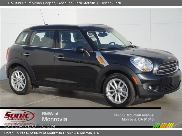 2015 Mini Countryman Cooper in Absolute Black Metallic