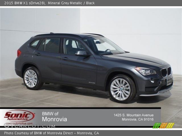2015 BMW X1 sDrive28i in Mineral Grey Metallic