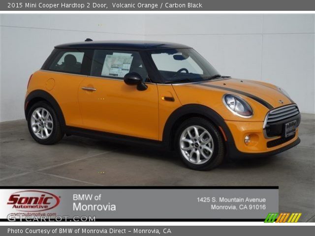 2015 Mini Cooper Hardtop 2 Door in Volcanic Orange