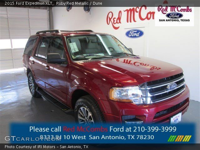 2015 Ford Expedition XLT in Ruby Red Metallic