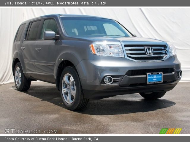 2015 Honda Pilot EX-L 4WD in Modern Steel Metallic