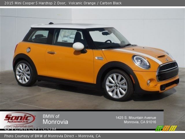 2015 Mini Cooper S Hardtop 2 Door in Volcanic Orange