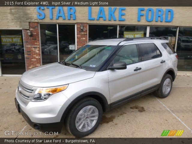2015 Ford Explorer 4WD in Ingot Silver