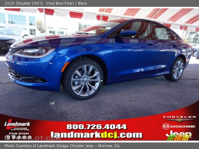 2015 Chrysler 200 S in Vivid Blue Pearl