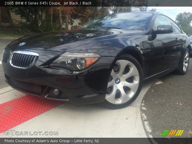 2005 BMW 6 Series 645i Coupe in Jet Black