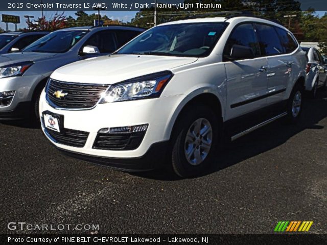2015 Chevrolet Traverse LS AWD in White