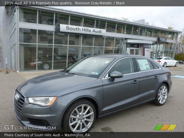 2015 Audi A3 2.0 Premium Plus quattro in Monsoon Gray Metallic