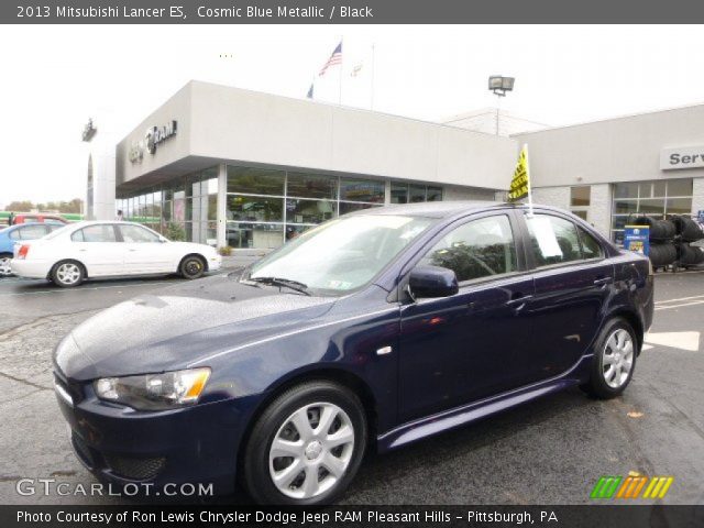 2013 Mitsubishi Lancer ES in Cosmic Blue Metallic