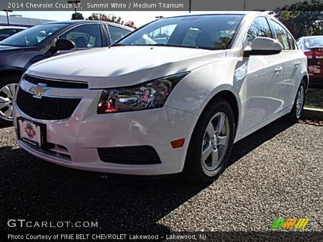 2014 Chevrolet Cruze LT in Summit White