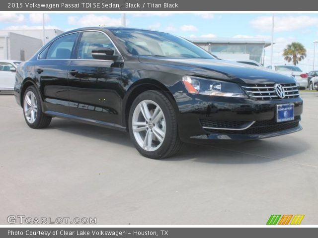 2015 Volkswagen Passat TDI SE Sedan in Black