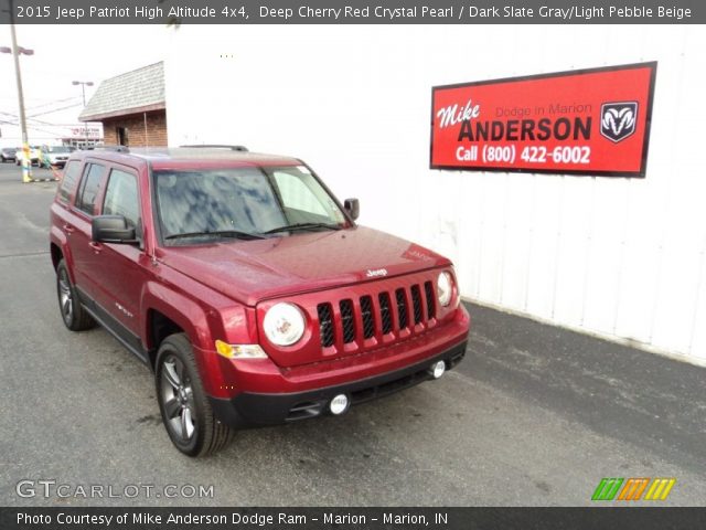 2015 Jeep Patriot High Altitude 4x4 in Deep Cherry Red Crystal Pearl