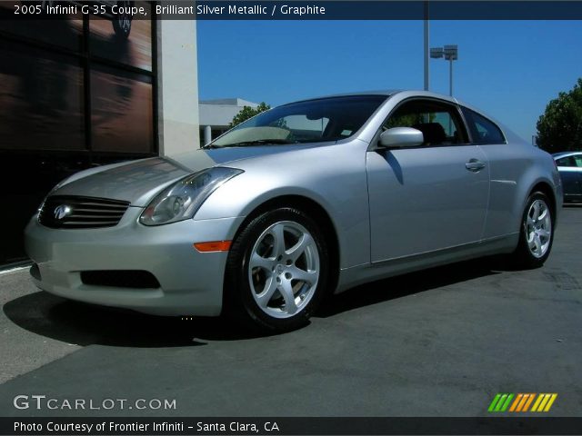 2005 Infiniti G 35 Coupe in Brilliant Silver Metallic