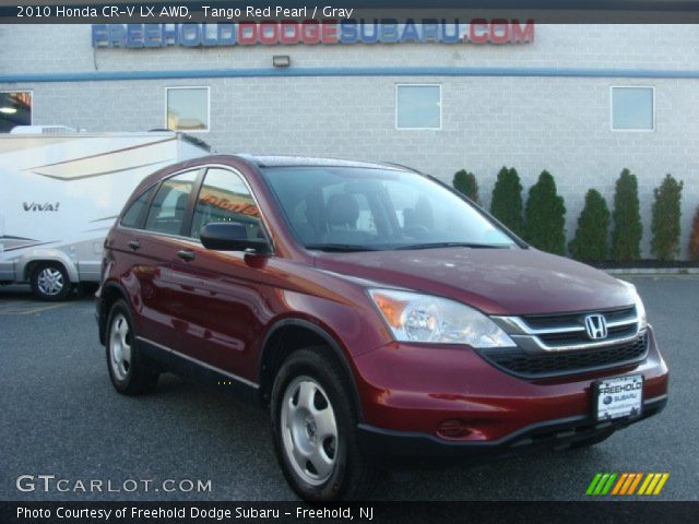2010 Honda CR-V LX AWD in Tango Red Pearl