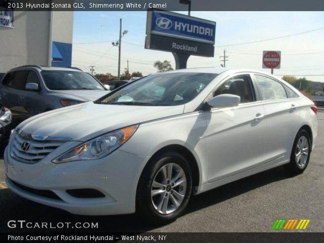2013 Hyundai Sonata GLS in Shimmering White