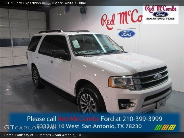2015 Ford Expedition XLT in Oxford White