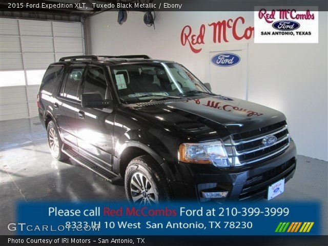 2015 Ford Expedition XLT in Tuxedo Black Metallic