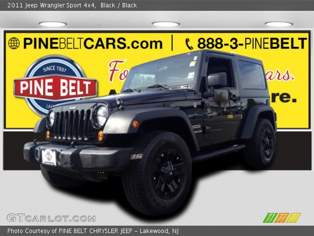 2011 Jeep Wrangler Sport 4x4 in Black