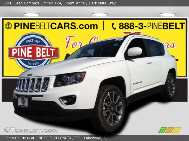 2015 Jeep Compass Limited 4x4 in Bright White