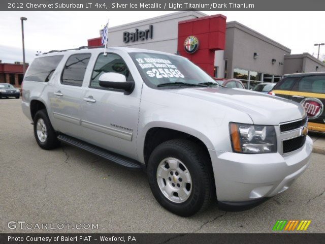 2012 Chevrolet Suburban LT 4x4 in Silver Ice Metallic