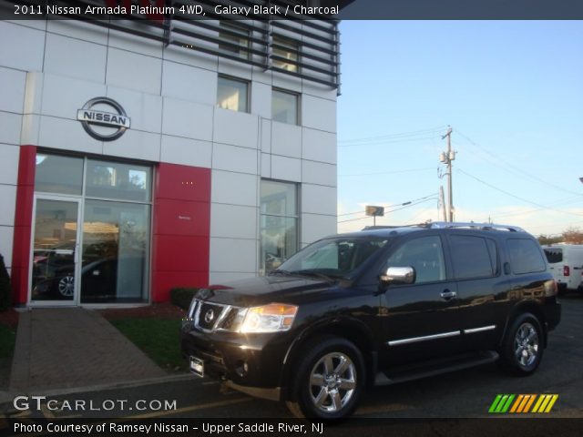 2011 Nissan Armada Platinum 4WD in Galaxy Black