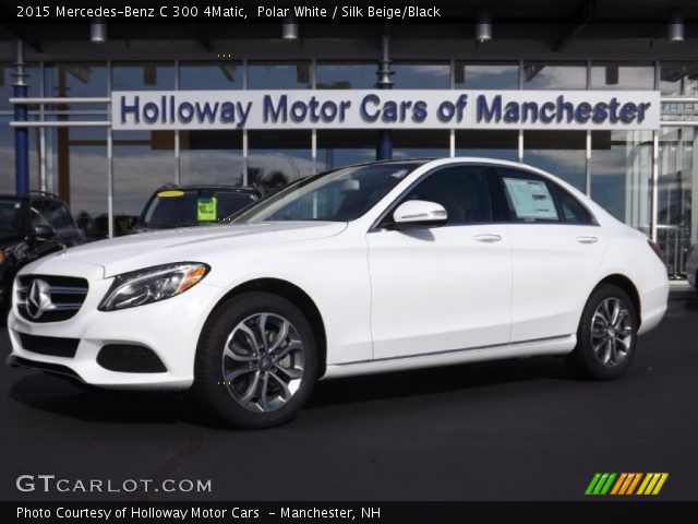 2015 Mercedes-Benz C 300 4Matic in Polar White