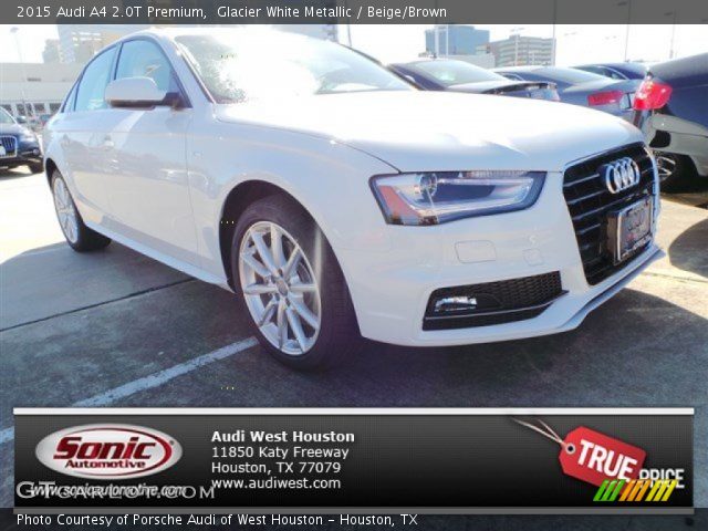 2015 Audi A4 2.0T Premium in Glacier White Metallic