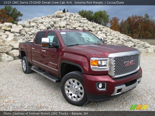 2015 GMC Sierra 2500HD Denali Crew Cab 4x4 in Sonoma Red Metallic