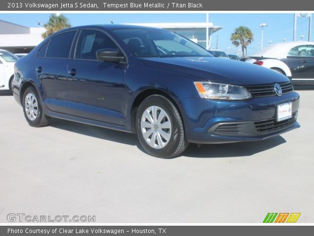 2013 Volkswagen Jetta S Sedan in Tempest Blue Metallic