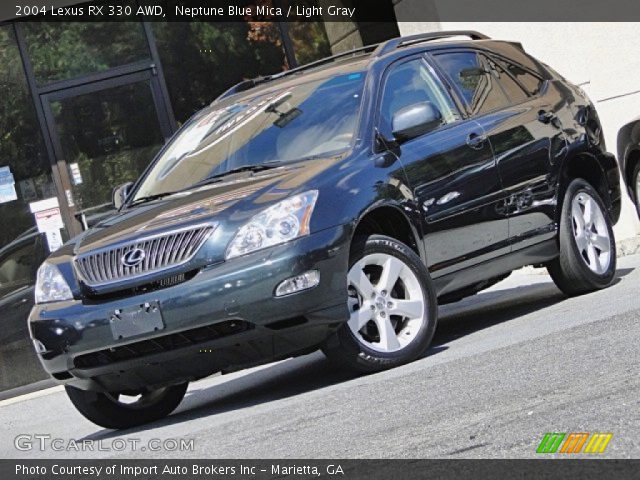 2004 Lexus RX 330 AWD in Neptune Blue Mica